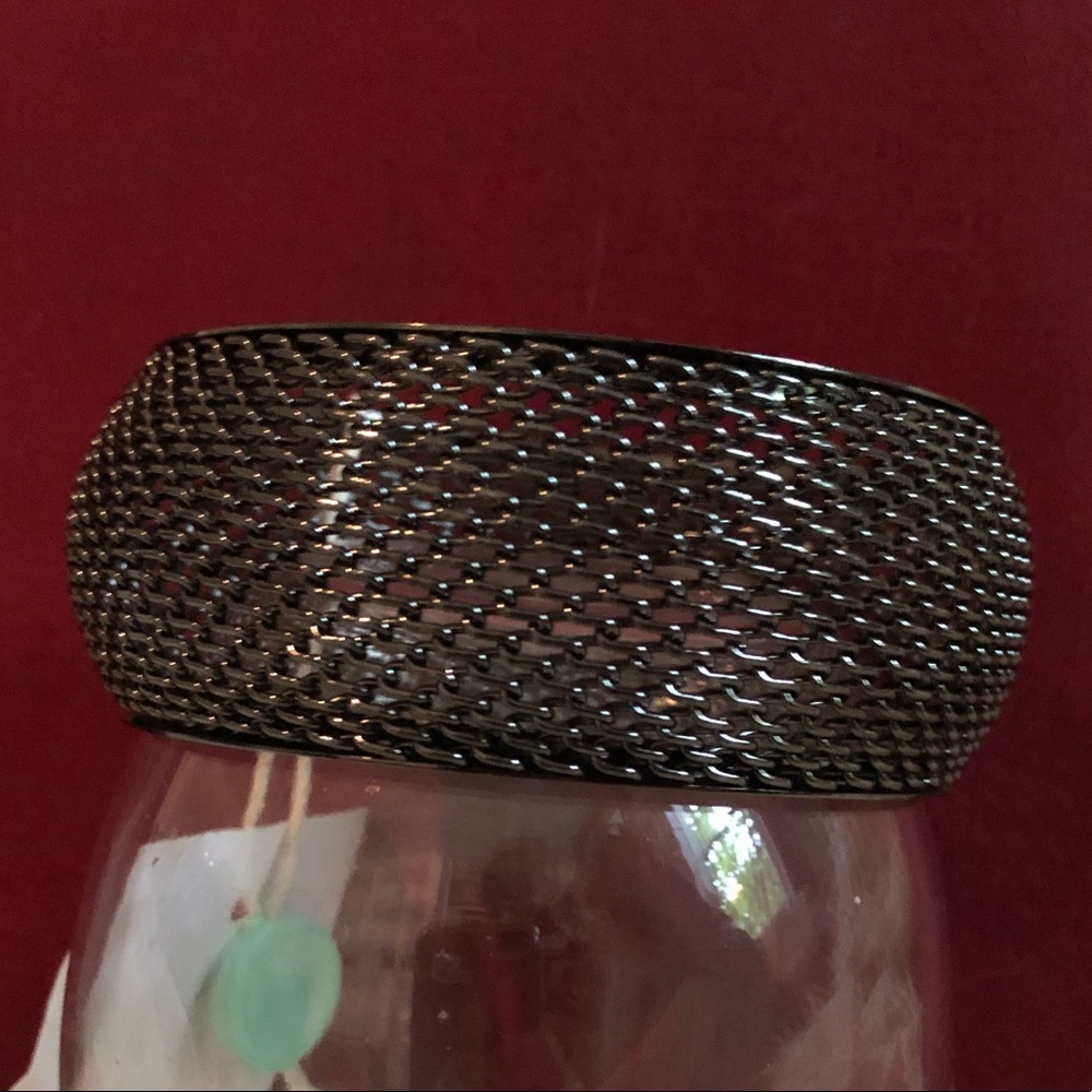 Metal mesh bracelet
